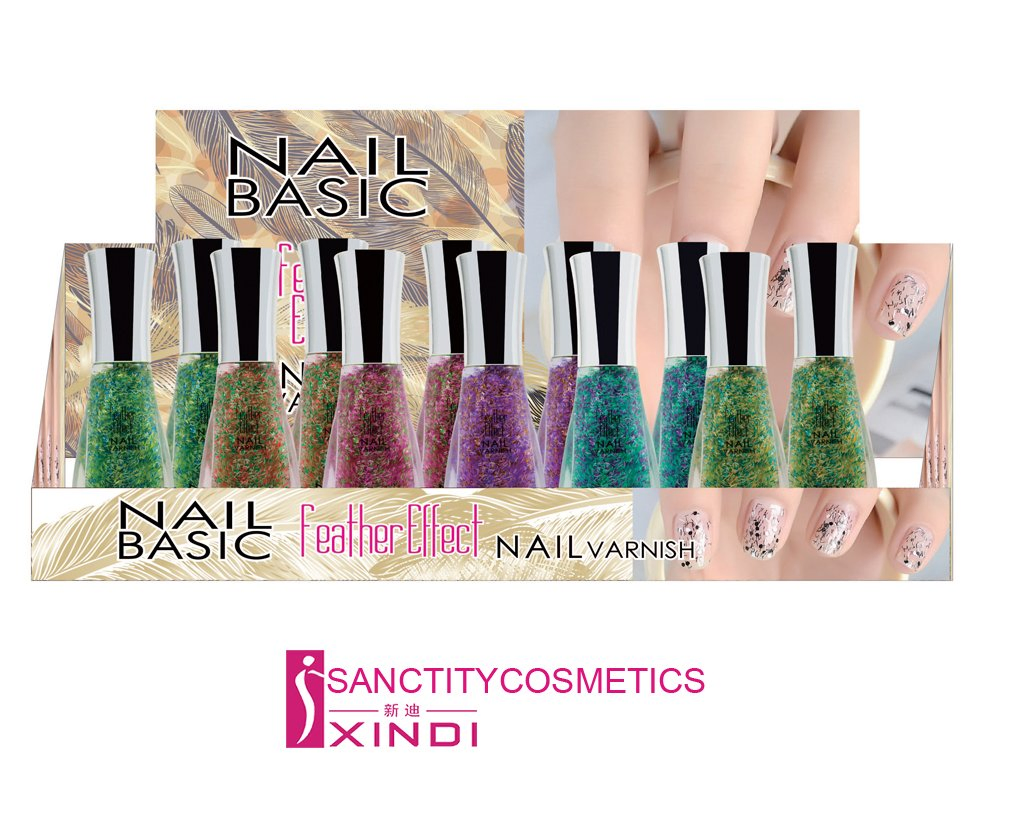 OEM Private Label Quick Dry Feather Effect Nail Polish