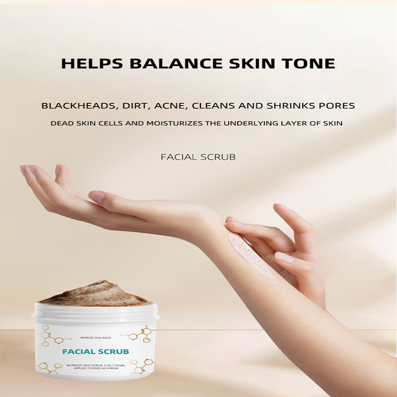 Manuka Honey Turmeric Face Scrub Exfoliating Facial Moisturizes Face Wash Acne Blackheads Body Facial Scrub