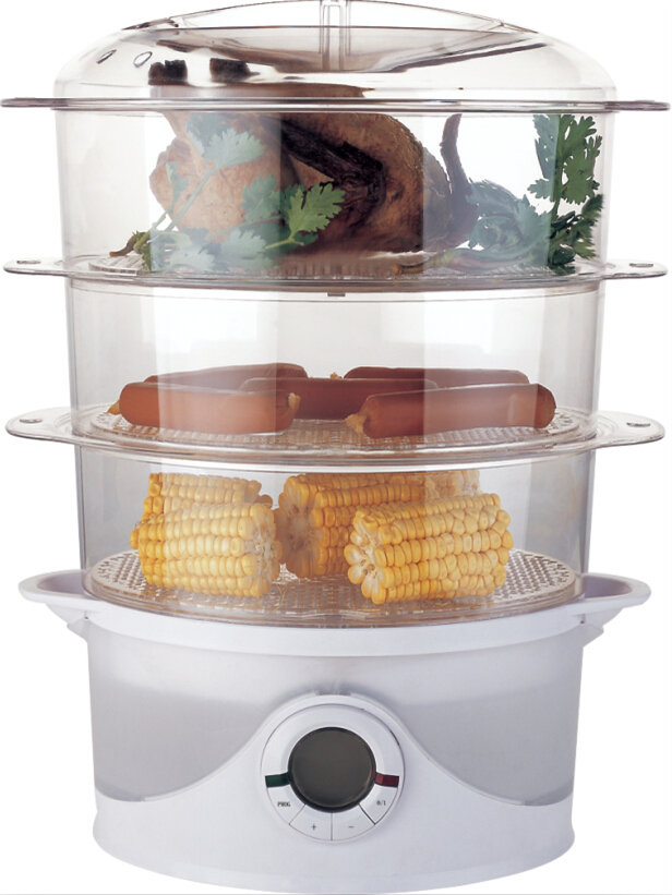 Hot Selling 800W 6L Electric Digital Food Steamer