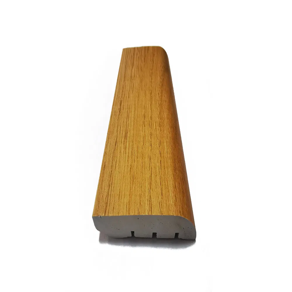 Wood Plastic Stone Plastic WPC Spc PVC Floor Wall Decorative Skirting Board