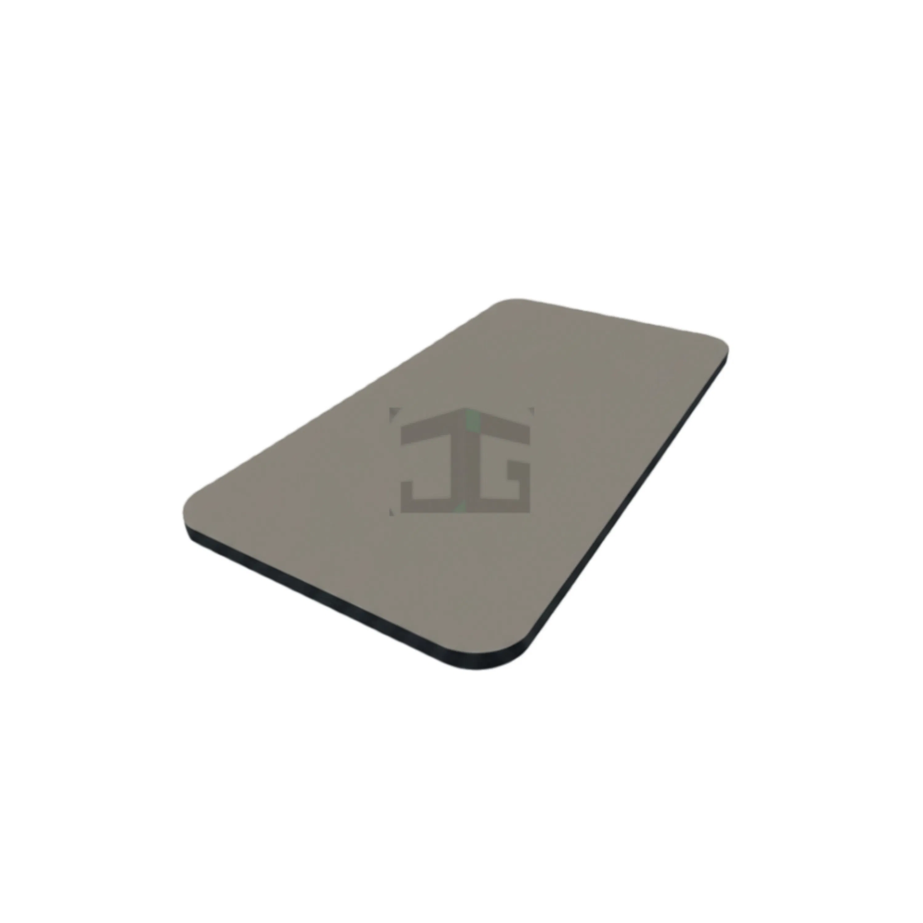 Zero Formaldehyde Carbon Crystal Plate WPC Material Solid Color Soft White Gray Veneer Ceiling Background Wall Decorative Wall Panel