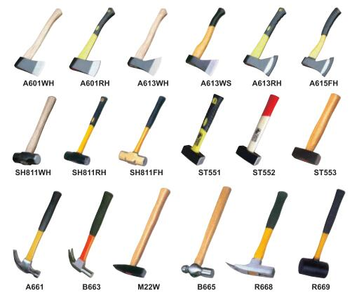 Axe Hand Tool for Cuting Carbon Steel Axe with Handle