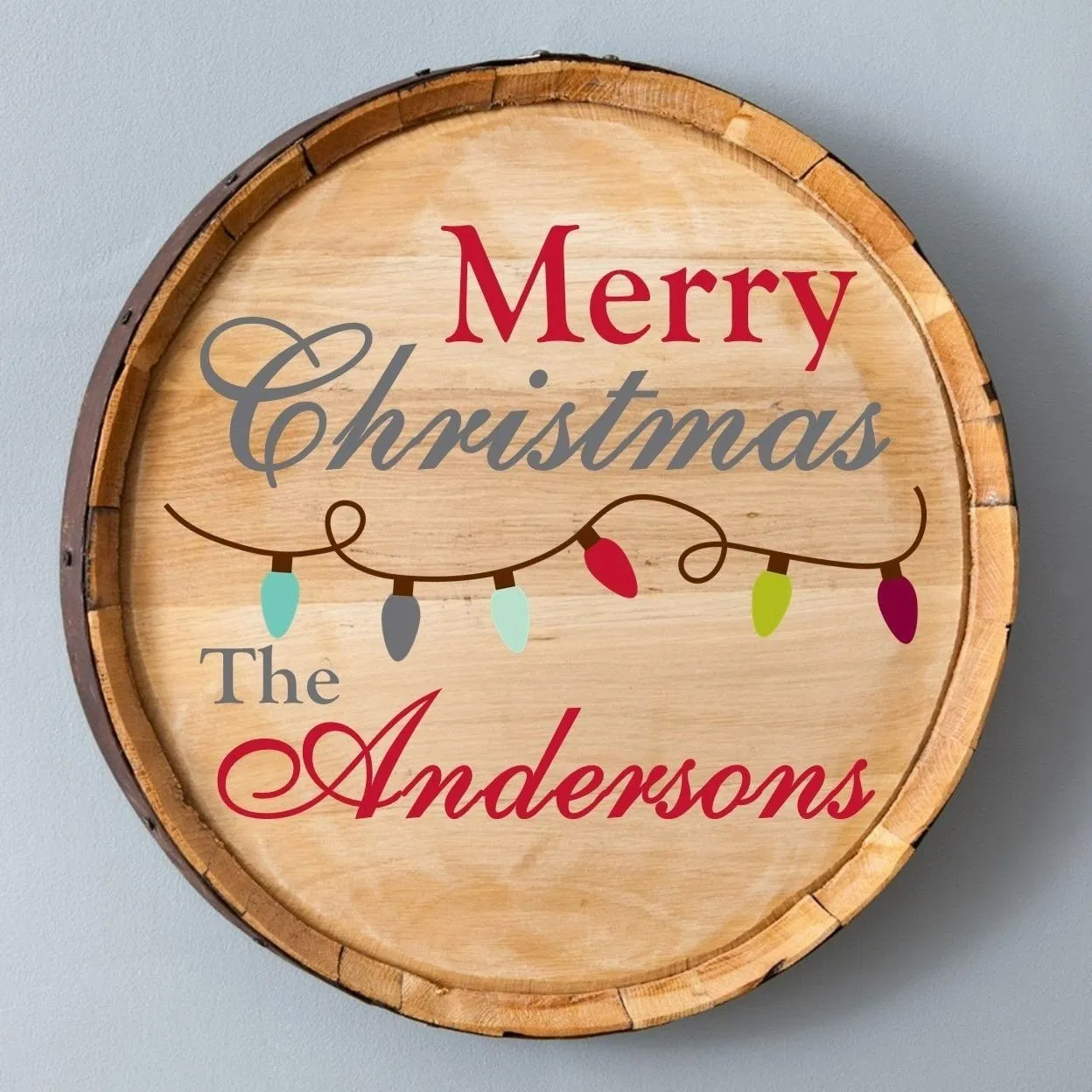 christmas Wooden Sign for Decoration