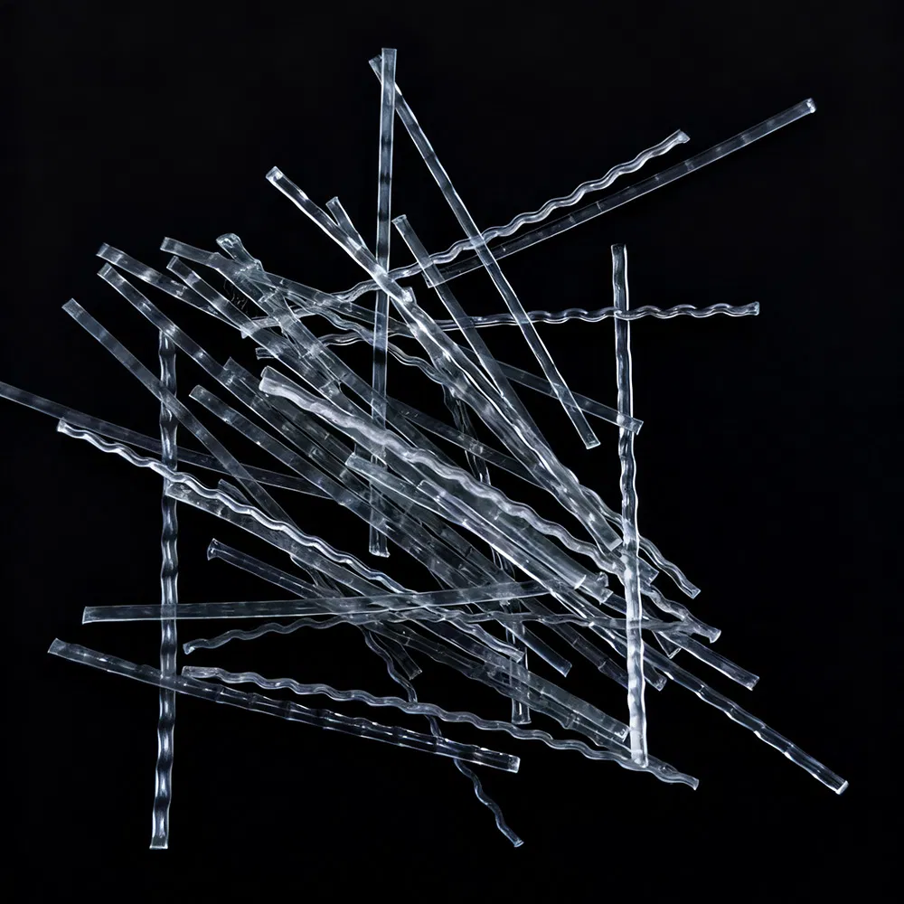PP Macro Fibers for Concrete Reinforcement High Tensile Strength Construction Fiber