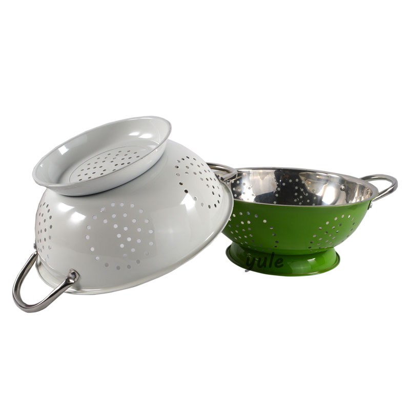 Popular Design Cooking Tool Set Stainless Steel Kitchen Accessories Colander Fruit Colander Kitchenware