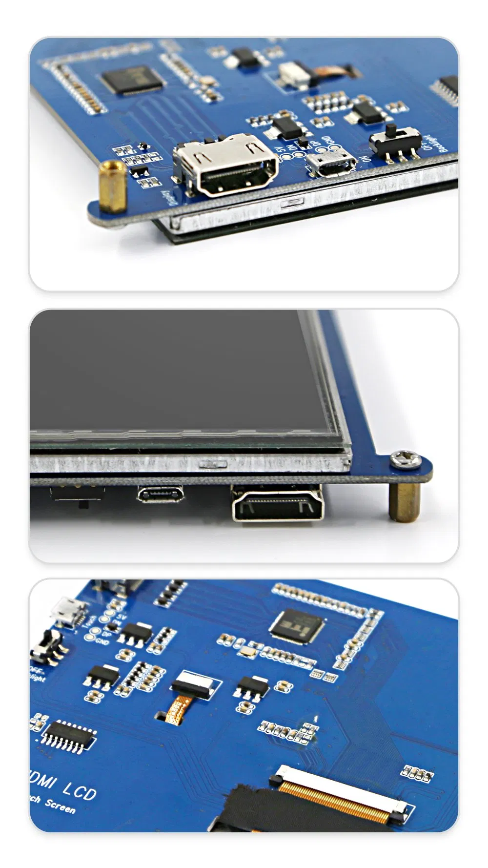 7 Inch 1024X600 Capacitive Touch LCD Display for Raspberry Pi