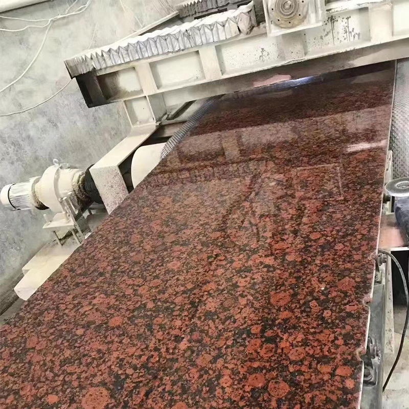 Luxury Carmen Red Granite Kitchen Island