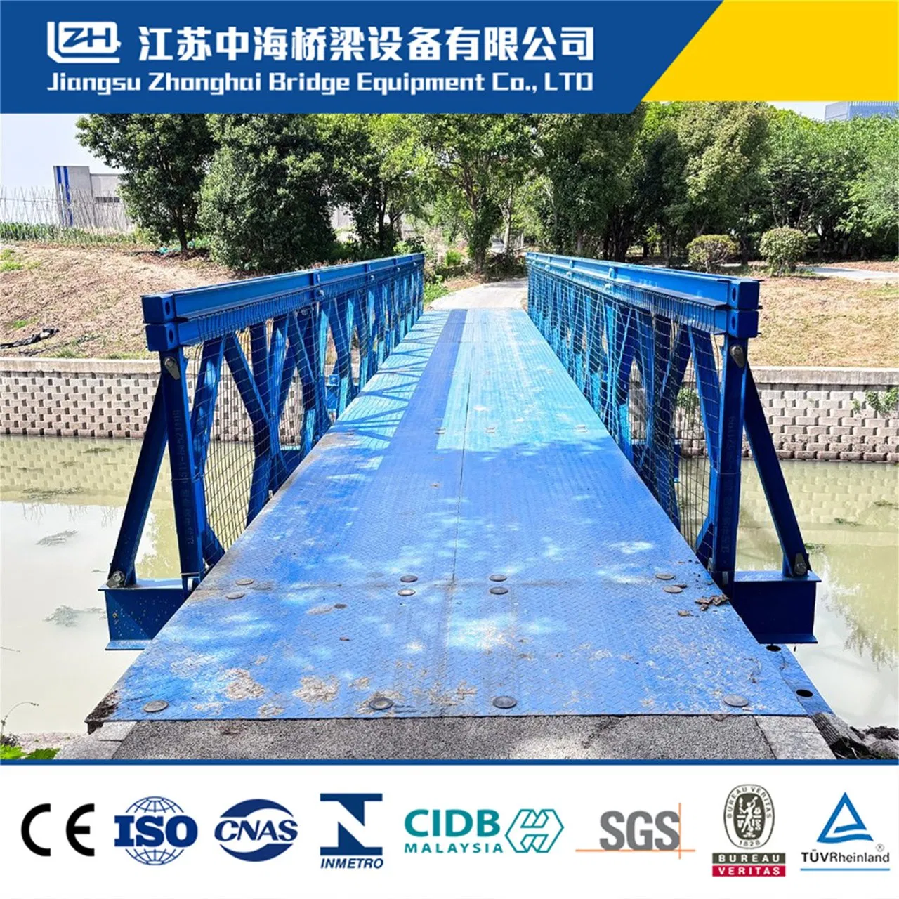 Steel Bridges for Sale Rapid Assembly Prefabricated Bailey Bridge Modern Customized Design
