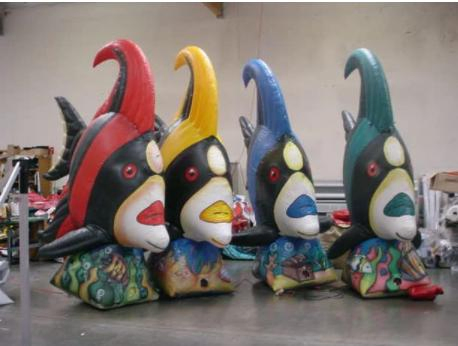 2023 New Air Sealed Inflatable Fish