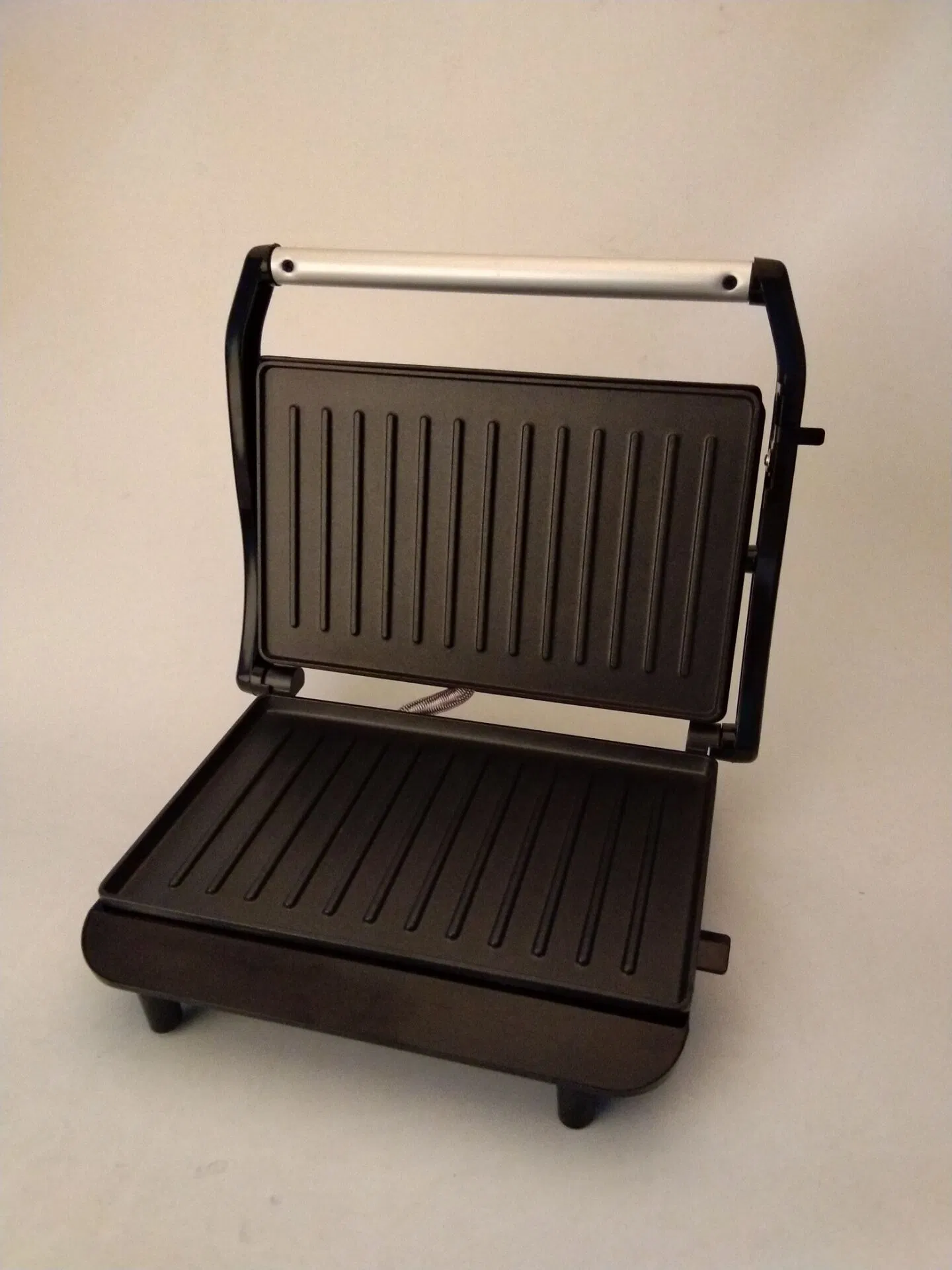 Household Grill Electric Maker Non-Stick Plate Stainless Steel Housing