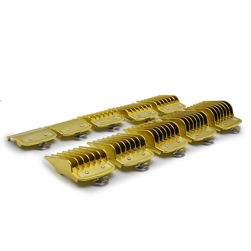 Custom Logo Professional Limit Comb Cutting Guide Combs 1.5/3/4.5/6/10/13/19/25mm Hair Clipper Trimmer Cutting Tools Kit