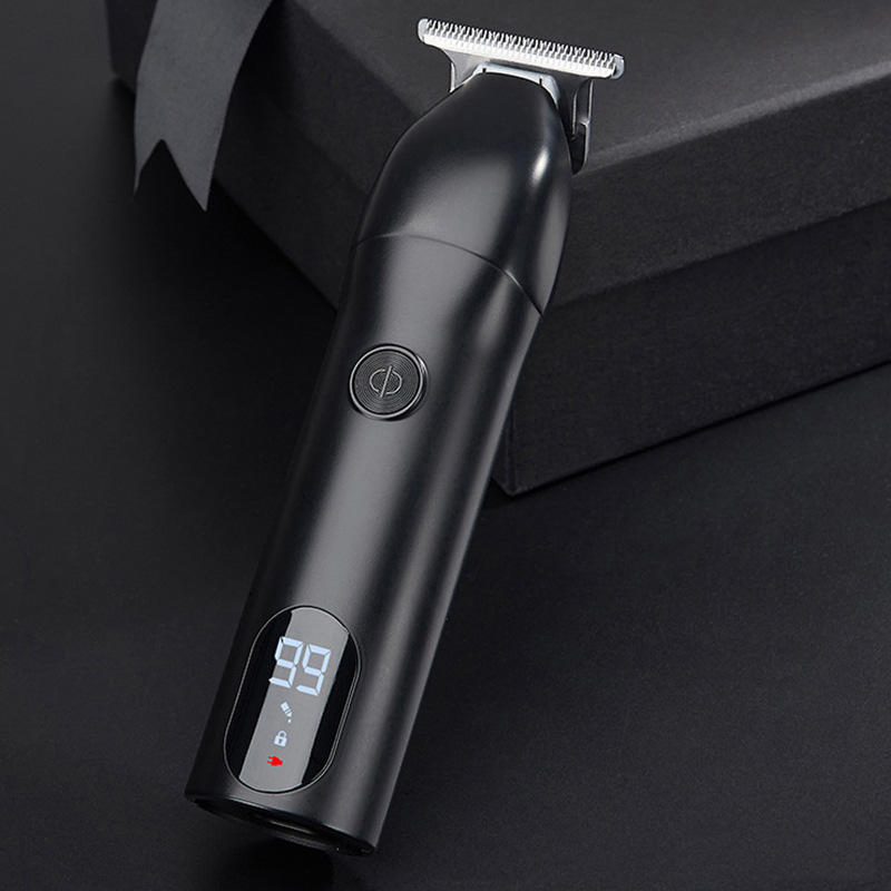 Wholesale Men's Electric Smart Digital Display Hair Clipper Professional Waterproof Salon Multi-Functional Hair Trimmer
