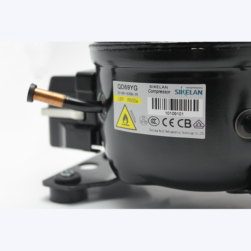 Refrigeration Compressor Qd69yg 1/7+ 220-240V for Fridge