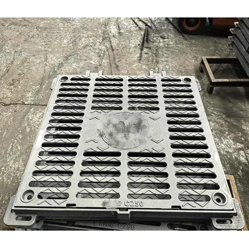 Dk-Fgc 960X960X60 D400 Outdoor Drainage System Casting Ductile Iron Gully Grating