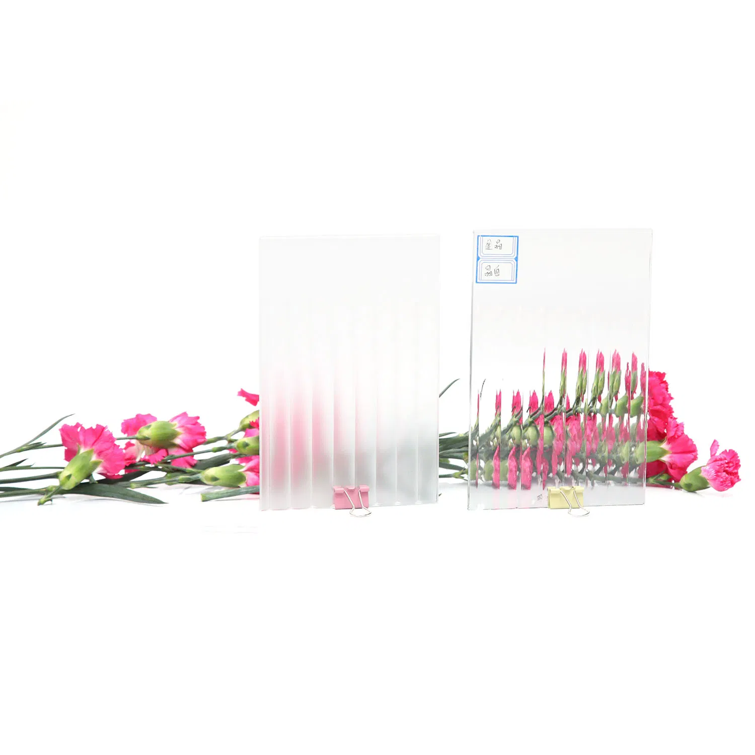 5mm 10mm 12mm Ultra Clear Moru Patterned Glass Fluted Toughened Glass Price