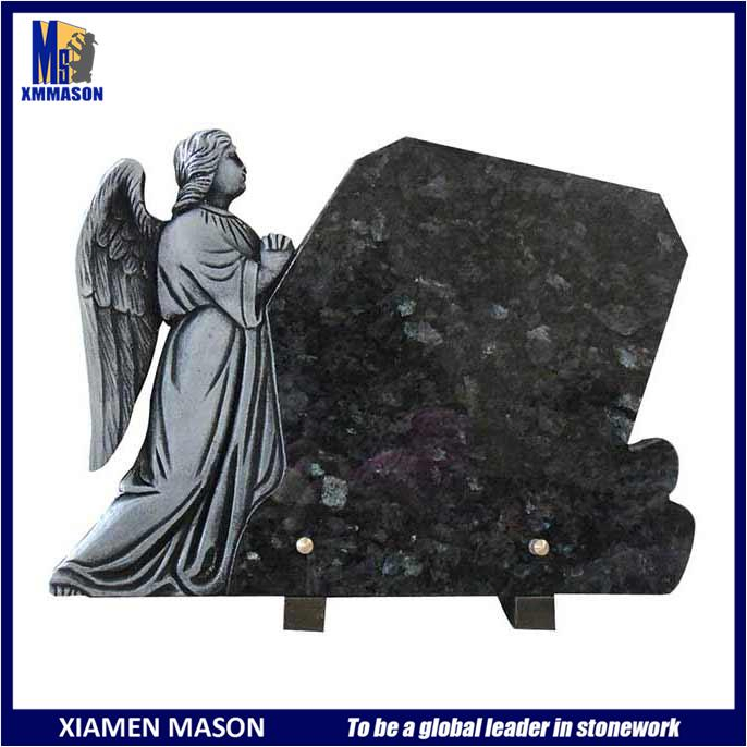 High Polishing White Bird Dove Carving Cremation Plaque