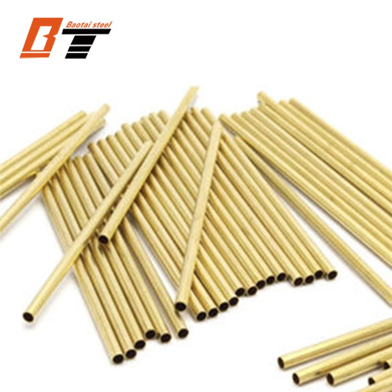 High Purity Round Brass Pipe/Brass Tube Astmb135 C2300 C2600 C2680 C2700 C2620 C2800 Brass Tube for Decoration