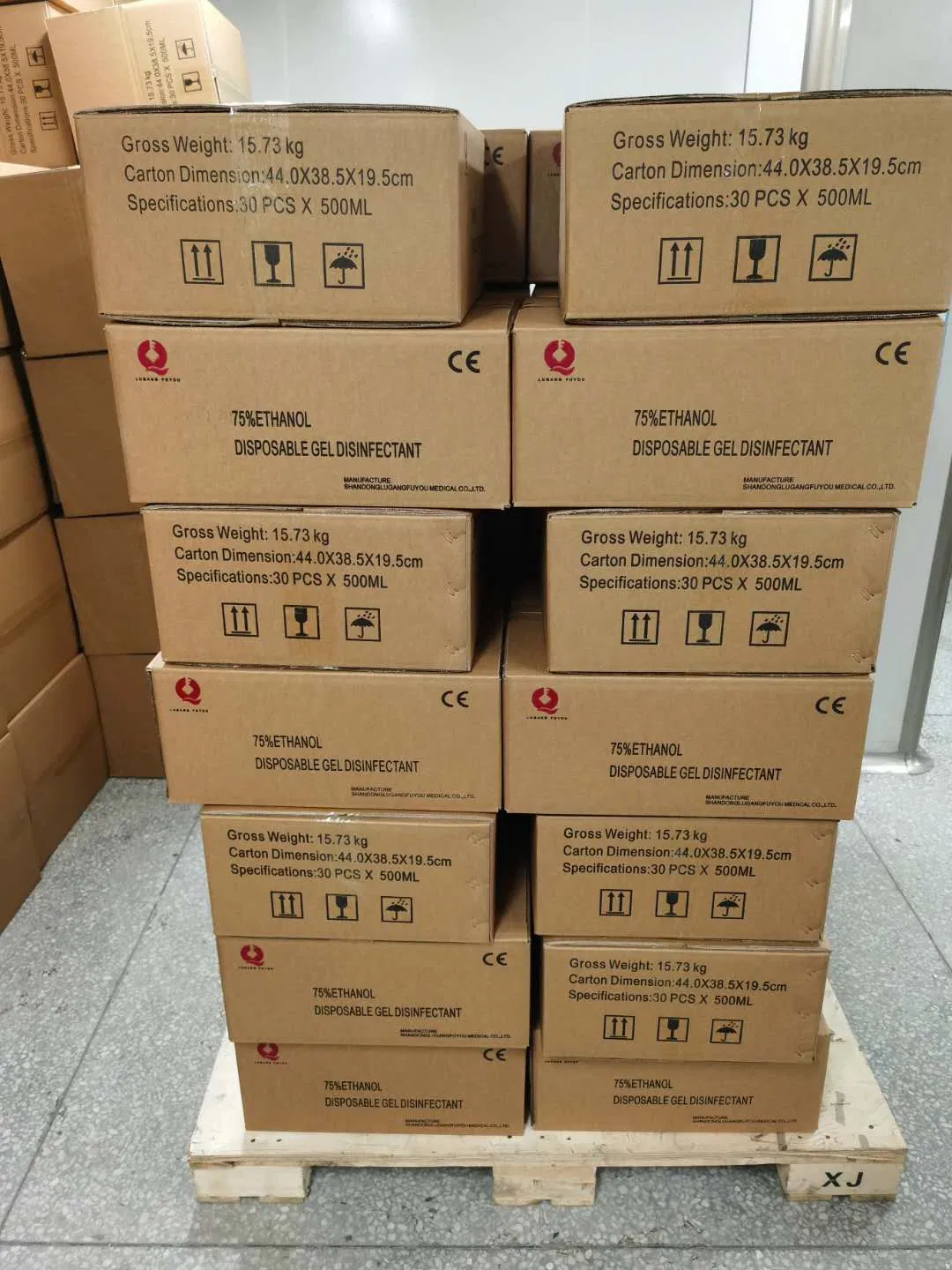 Factory Sale Custom Printed 75% Alcohol Disinfectant Antibacterial Square Hand Sanitizer 75% Alcohol Gel/Spray/ /Sanitizer in Stock
