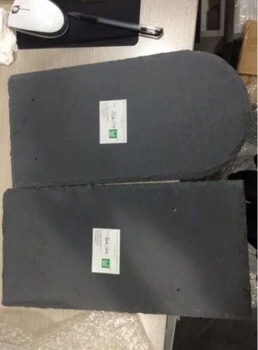 China Black Slate Tiles, Slate Natural Spilt Tiles, Slate Roofing Tiles