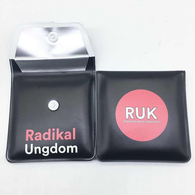 New Design Portable Pocket Ashtray Bag Pouch Custom Printed Logo Ash Bag