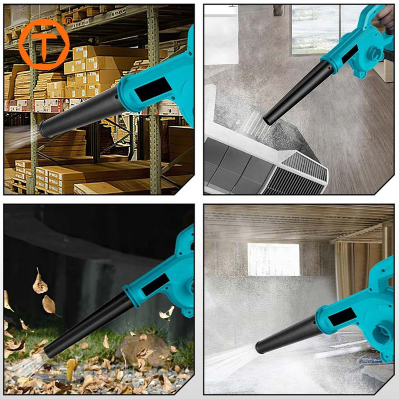 21V DC Industrial Electric Power Air Wind Blower for Garden DIY Grade Battery Source