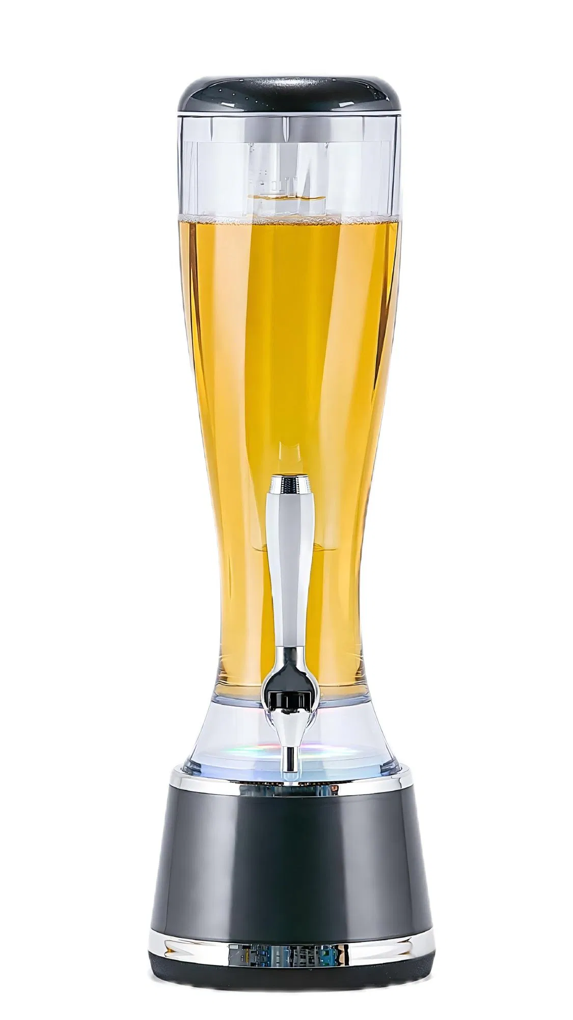 Top Seller Draft 1.5L, 2L, 3L Beer Dispenser LED Light Beer Tower Portable Cocktail Dispenser