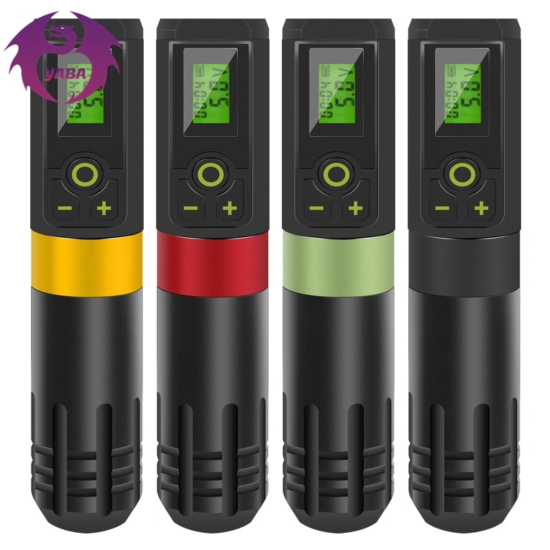 Premium Quality P2s Wireless Tattoo Pen Machine with Portable Power Pack 1800mAh
