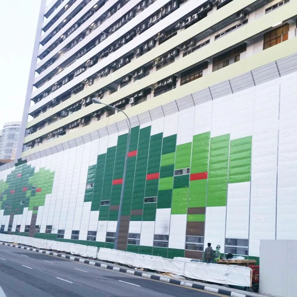 Compact Modular Design Easy Transport Space Saving Noise Barrier