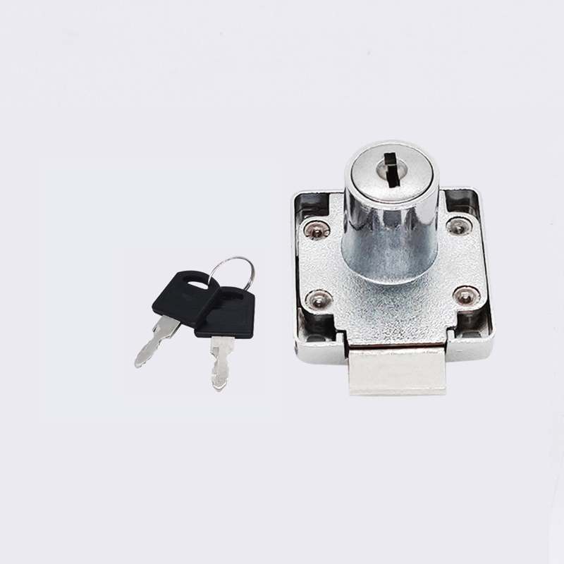 Zinc Alloy Furniture Lock Chrome Plated Cabinet Lock