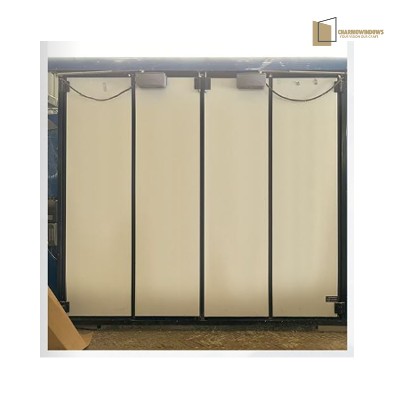 High Speed Charmotransparent Polycarbonate Roller Shutter Door for Commercial Shop Aluminum Frame Order Size Available