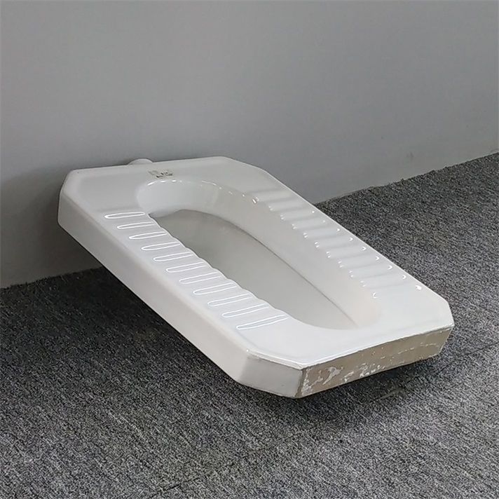 Cheap Ceramic Squatting Pan Toilet Without S Trap Bathroom Wc Factory Wholesale