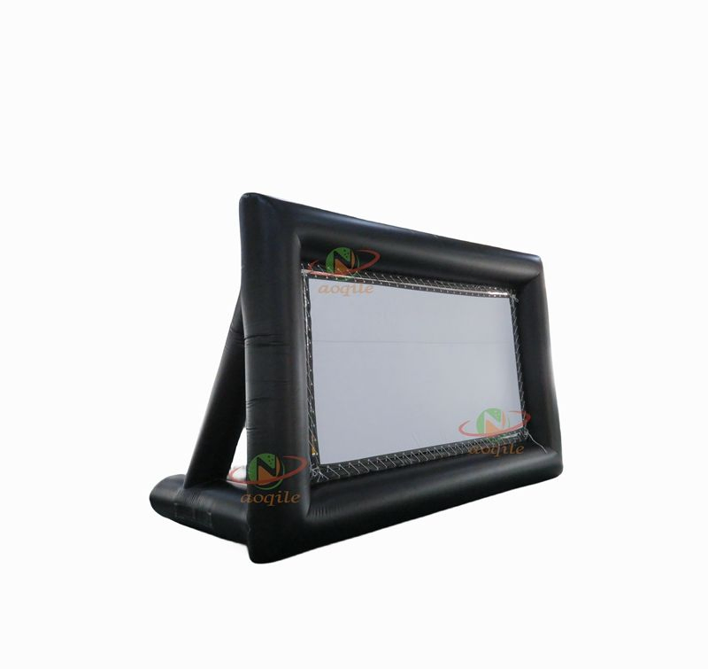 Custom Portable Blow up Cinema Screen Movie Theater Outdoor Rear Inflatable Projection Screens for Advertising