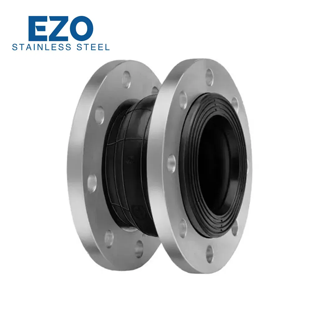 Stainless Steel Lined Rubber Bellow Joints Transflex Bellow EPDM Rubber Expansion Joint