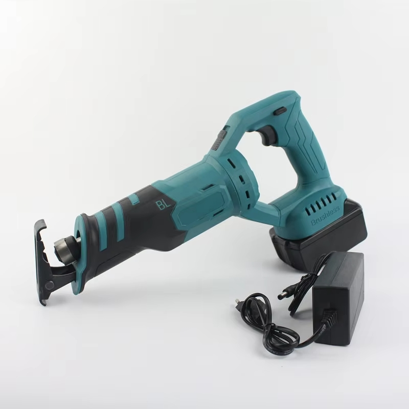 Professional Electric Brushless Reciprocating Saw Variable Speed Demolition Saw for Metal/Wood Cutting