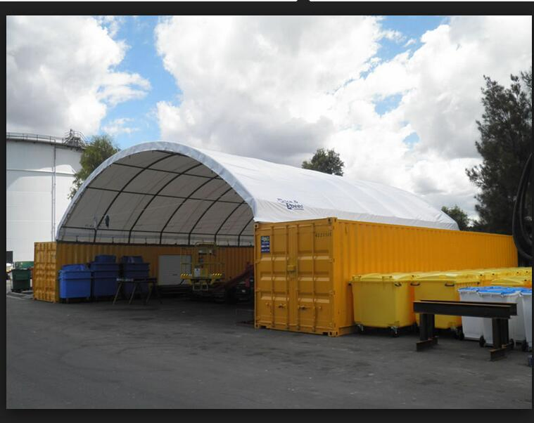 PVC Hall RV Shed Outdoor Container Tent Cheap Carport