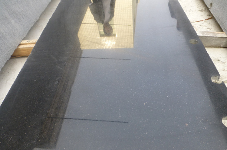 Black Granite Slab Black Galaxy Granite
