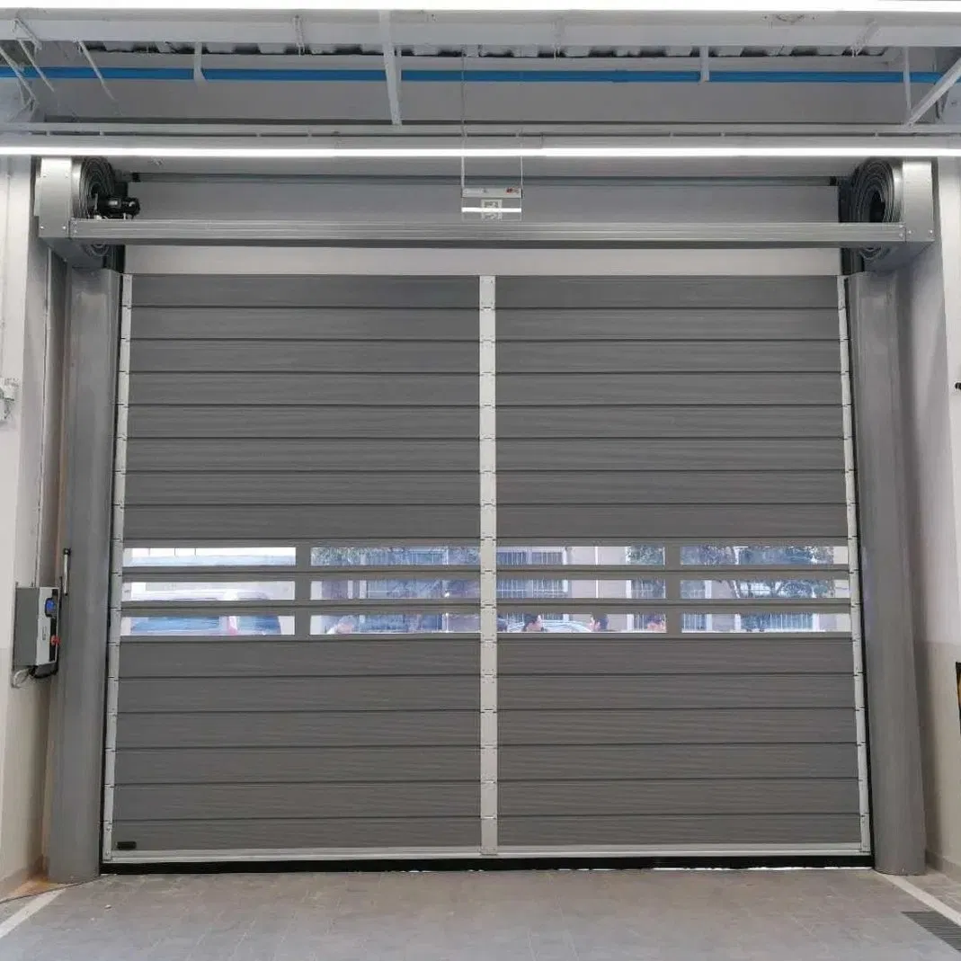 Advanced Thermal Insulate Energy Save Warm Garage Quick Rolling Shutter Door