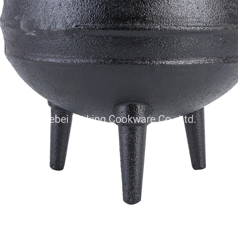 Superior Quality South Africa Cast Iron Potjie Pot, Cast Iron Fire Pot
