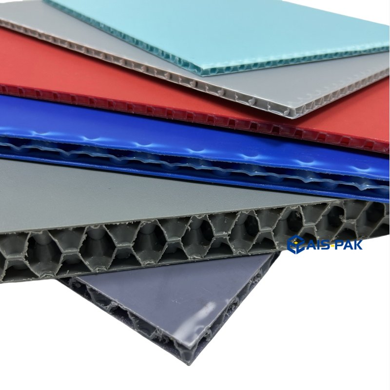 PP Corrugated Plastic Honeycomb Core Bubble Guard Sheet for Construction Decoration