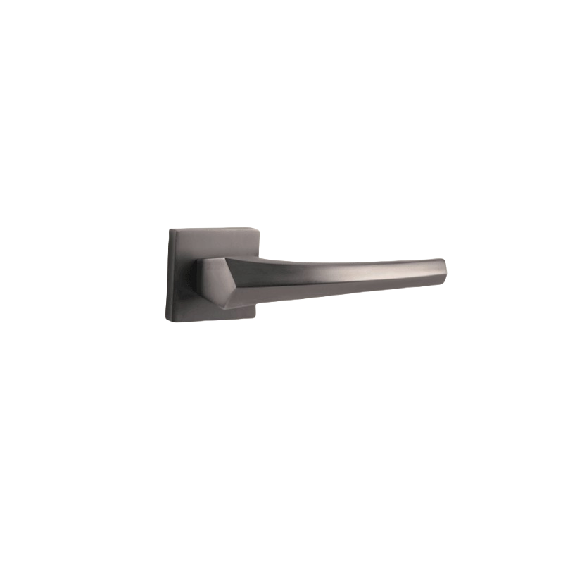 Factory Supply Custom Luxury Bedroom Hotel Lever Lock Internal Gold Door Handle Set for Wooden Doors