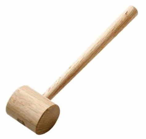 Wooden Hammer with Environmental Water Lacquer