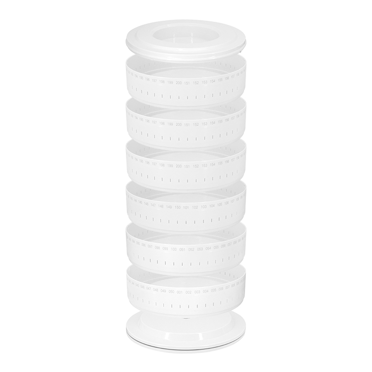 2025 New Design 300 Colors Removable Acrylic Nail Color Sample Plate Nail Polish Color Card