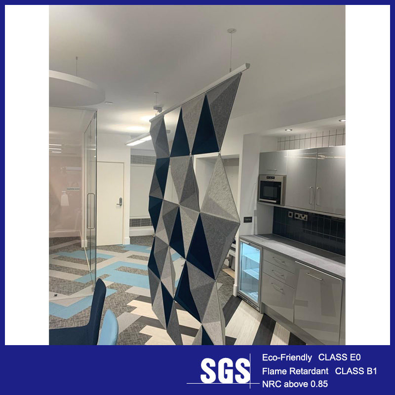 Simple High Density Polyester Studio Sound Proof Dustproof Wall Wave