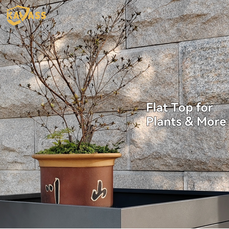 Защитный короб для мусорных баков Kavass с двумя дверцами