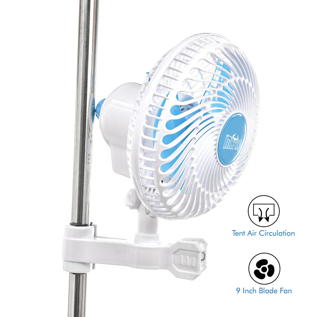 9 Inch 20W Oscillation Clip Fan