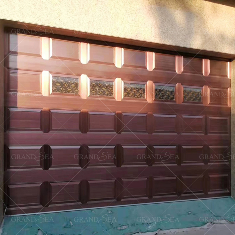 Hurricane Impact Against Aluminum Panel Insulated Automatic Garage Door
