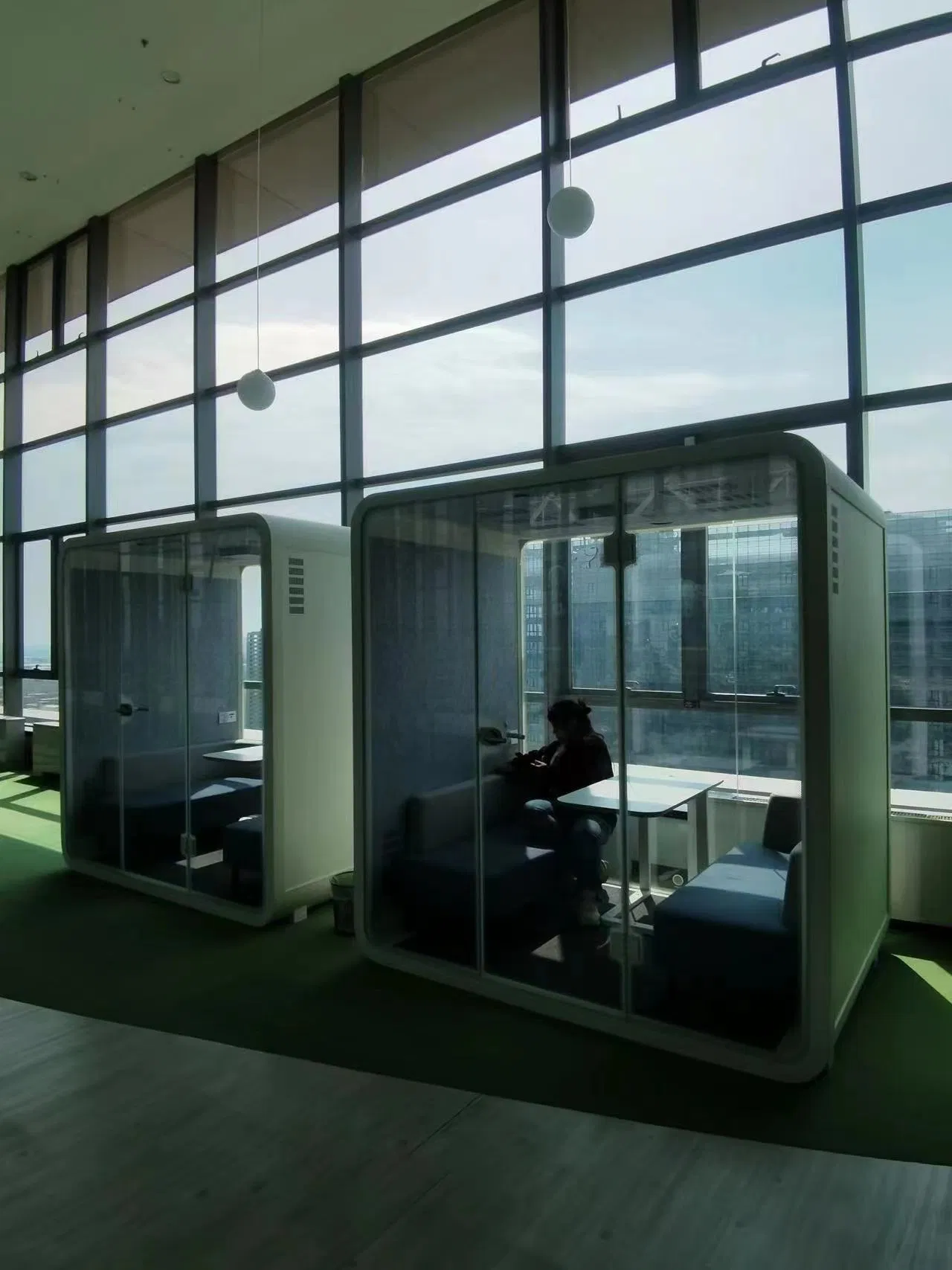 New Design Soundproof Office Phone Booth Acoustic Cabin Office Noise Reduction Phone Booth