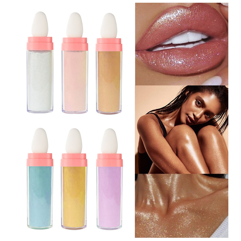 Diamond Highlighter Makeup Loose Powder Fairy Dust Pat Shimmer Powder Highlighter