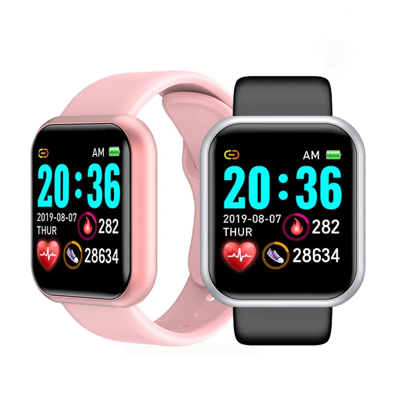 Cheap Price Hot Sell Gift Smartband Smart Watch Y68 Smart Watch with Heart Rate Sensor