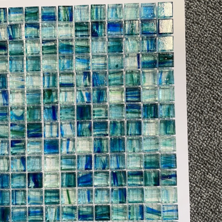 Стеклянная мозаика для стен Foshan Urban, глянцевая